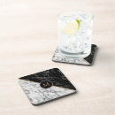 Buscar mármol blanco y negro posavasos Para todos