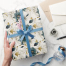 Buscar flores románticas papel de regalo Prometida