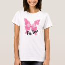 Buscar acuarela rosa camisetas Mariposa