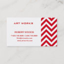 Buscar zigzag tarjetas de visita Fresco