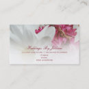 Buscar fotografía floral tarjetas de visita El casarse