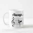 Buscar notas de la música tazas Musical
