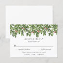 Buscar acebo tarjetas rsvp Respuesta