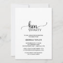 Buscar hen party invitaciones Cuando fiesta