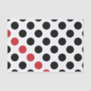 Buscar puntos rojos papel de seda Patrón