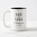 Buscar apenas tazas Sr y señora