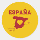 Buscar españa pegatinas Rojo