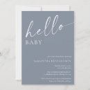 Buscar azul gris invitaciones Sencillo