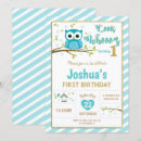 Buscar 1r del búho invitaciones de cumpleaños Lindo