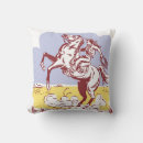 Buscar dibujo del caballo cojines Occidental