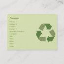 Buscar recicle tarjetas de visita Tierra