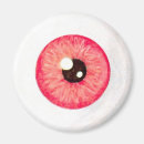 Buscar ojos del rojo imanes Espeluznante