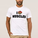 Buscar culturista camisetas Corazón