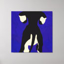 Buscar canina arte Silueta