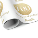 Buscar oro blanco papel de regalo Cumpleaños feliz