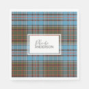 Buscar a cuadros azul y blanco servilletas General y unisex