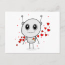 Buscar robot lindo postales Kawaii
