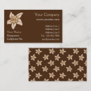 Buscar vainilla tarjetas de visita Flor
