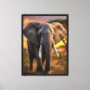 Buscar animales africanos lienzos África
