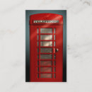 Buscar londres tarjetas de visita Rojo