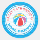 Buscar bola de piscina pegatinas Fiesta de grupo