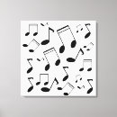 Buscar musical lienzos Negro