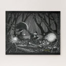 Buscar magia negra puzzles Gato negro