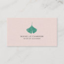 Buscar ginkgo tarjetas de visita Naturaleza