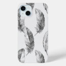 Buscar plumas blancas iphone fundas General y unisex