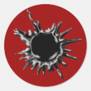 Buscar bala pegatinas Agujero de bala