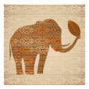 Buscar elefante tribal posters Decorativo