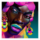 Buscar reina africana posters Negro