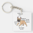 Buscar frenchie llaveros Amante de los perros