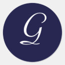 Buscar l inicial postales Azul marino y blanco