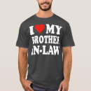 Buscar amo a mi cuñada camisetas Familia