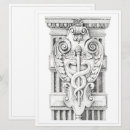 Buscar dibujo de la tinta tarjetas Blanco y negro