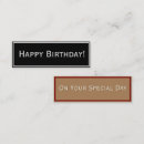 Buscar feliz cumpleaños tarjetas de visita 8 º tarjeta