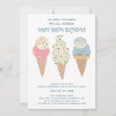 Buscar del cono de helado invitaciones General y unisex