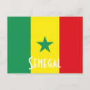 Buscar bandera de senegal postales Nacional