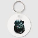 Buscar pug llaveros Negro