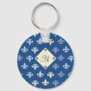 Buscar fleur de lis llaveros Monograma