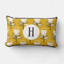 Buscar color de la mostaza cojines Monograma