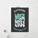 Buscar para el jefe tarjetas Tipografía