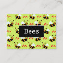 Buscar abejas tarjetas de visita Profesional