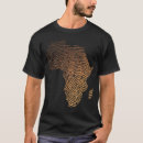 Buscar mapa de áfrica camisetas Melanina