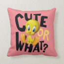 Buscar tweety cojines Melodías de looney