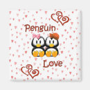 Buscar pingüino imanes Corazones