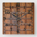 Buscar puerta madera de relojes de pared General y unisex