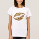 Buscar del estampado leopardo camisetas Labios