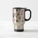 Buscar puntos marrones tazas Monograma